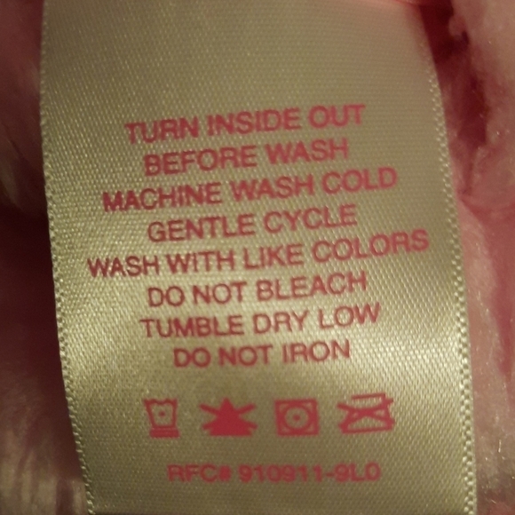 Girl Connection Reversible Pink Vest Jacket Medium - Picture 9 of 9